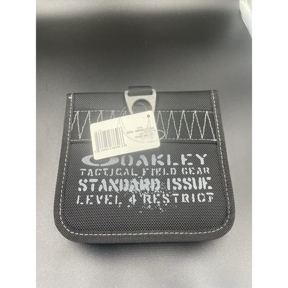 Oakley Graphics Case Tactical Black CD/DVD holder New